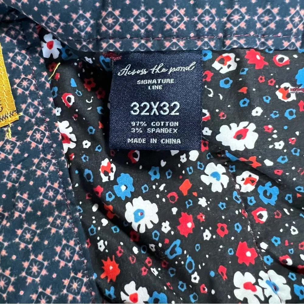 Across The Pond Skinny‎ Fit Cotton Chino Pants
